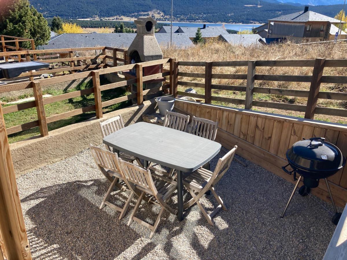 Chalet cosy rénové avec vue sur le lac Les Angles  Esterno foto